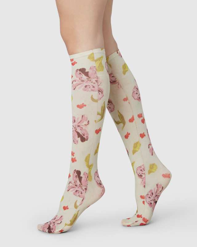 Helen Bullock Floral Knee-Highs